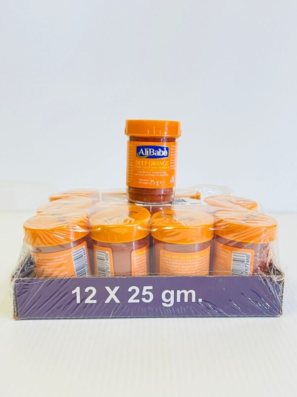 Deep Orange Food Colour