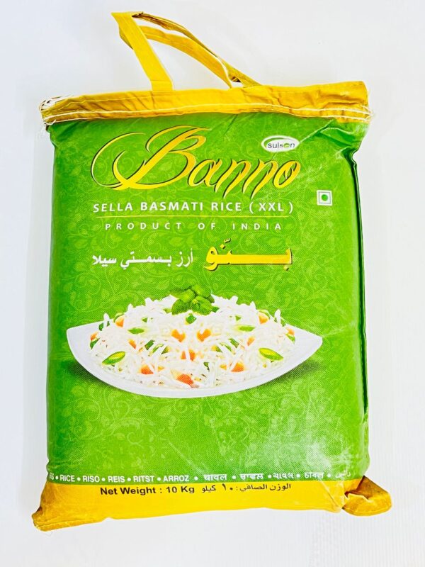 Banno Sella Basmati Rice 10kg