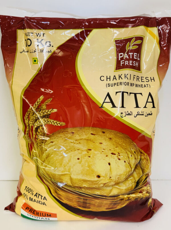 CHAKKI ATTA 100% Whole Wheat Flour 10kg